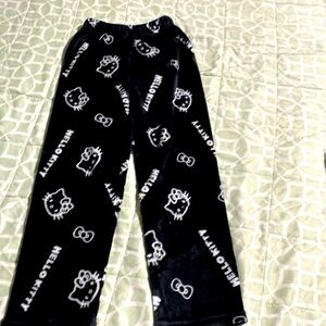 Cute hello kitty pajama bottoms